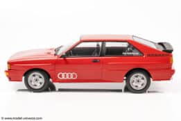 MINICHAMPS 155016124 AUDI QUATTRO RED 1980 DIECAST MODEL 06