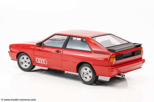 MINICHAMPS 155016124 AUDI QUATTRO RED 1980 DIECAST MODEL 07