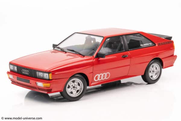 MINICHAMPS 155016124 AUDI QUATTRO RED 1980 DIECAST MODEL 08