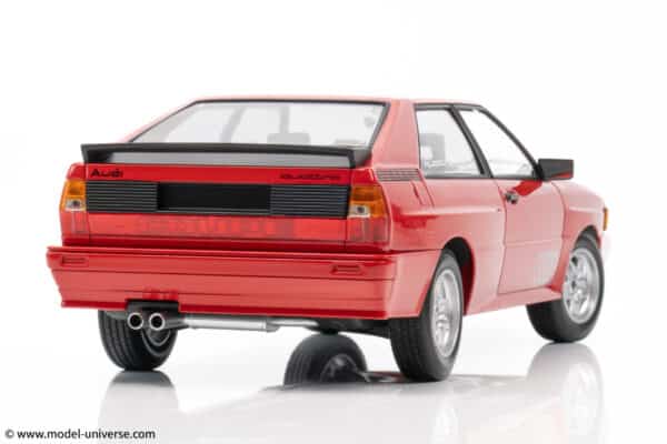 MINICHAMPS 155016124 AUDI QUATTRO RED 1980 DIECAST MODEL 09