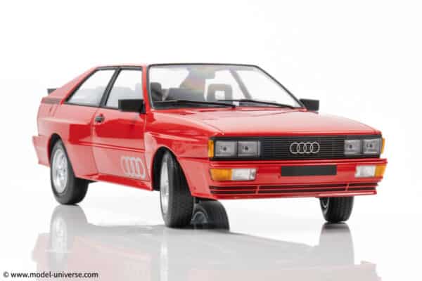 MINICHAMPS 155016124 AUDI QUATTRO RED 1980 DIECAST MODEL 10