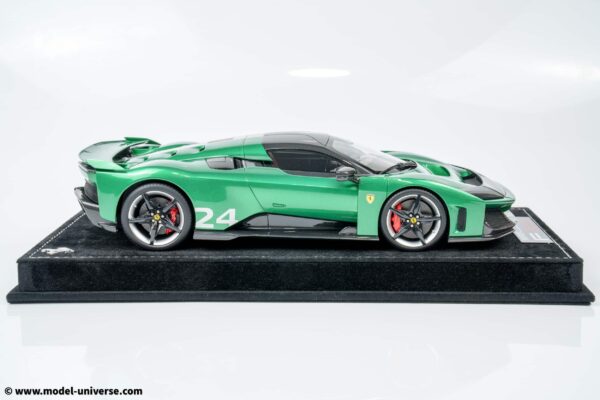 MR Collection - 1:18 Ferrari F80 2024 Green Jewel with Livery