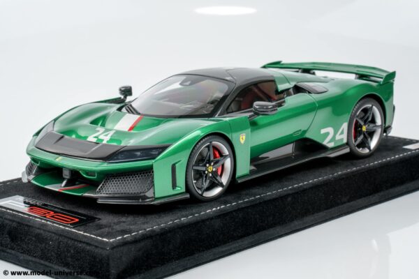 MR Collection - 1:18 Ferrari F80 2024 Green Jewel with Livery - Limited Edition Resin Model 12 MR Collection FE045E Ferrari F80 Green Jewel 4