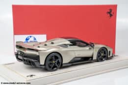MR Collection - 1:18 Ferrari F80 2024 Alluminio Lucido - Limited Edition Resin Model