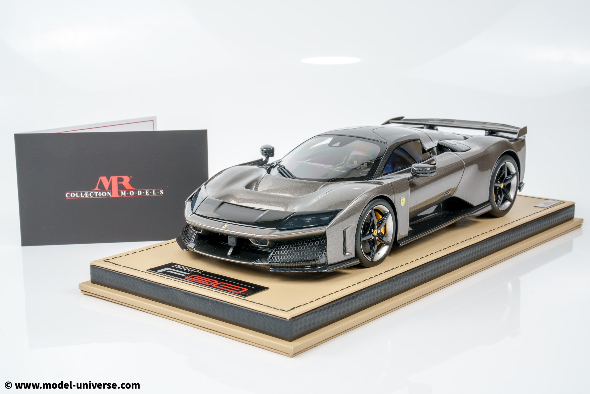 MR Collection - 1:18 Ferrari F80 2024 Canna di Fucile - Limited Edition Resin Model 4 MR Collection Ferrari f80 2024 gunmetal grey FE045SE 7