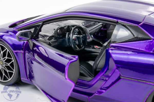 Bburago 1:18 Lamborghini Temerario Purple 2024 (18-11052PU) Diecast Model 18 Bburago - 1:18 Lamborghini Temerario Purple 2024 - Diecast Model