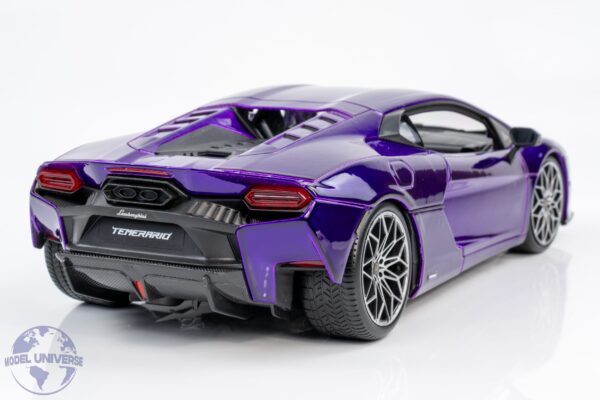 Bburago 1:18 Lamborghini Temerario Purple 2024 (18-11052PU) Diecast Model 24 Bburago - 1:18 Lamborghini Temerario Purple 2024 - Diecast Model