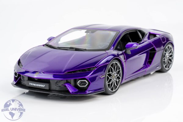 Bburago 1:18 Lamborghini Temerario Purple 2024 (18-11052PU) Diecast Model 23 Bburago - 1:18 Lamborghini Temerario Purple 2024 - Diecast Model