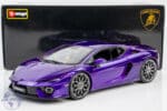 Bburago - 1:18 Lamborghini Temerario Purple 2024 - Diecast Model