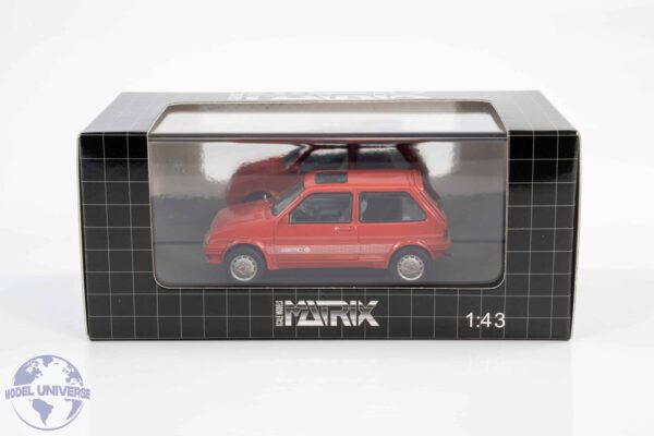 Matrix - 1:43 MG Metro Turbo 1985 White - Limited Edition Resin Model 7 Matrix MG Metro Red MX31305 013 4