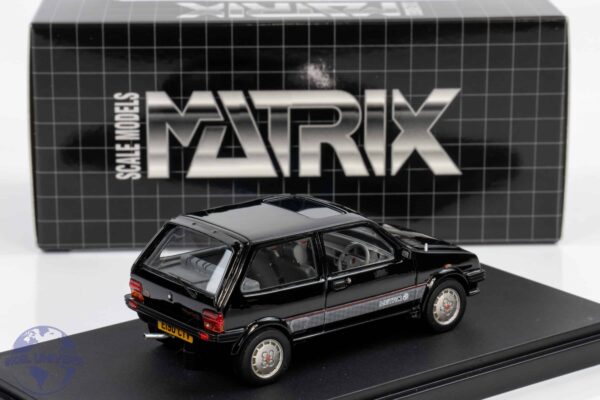 Matrix - 1:43 MG Metro Turbo 1985 Black - Limited Edition Resin Model 5 Matrix MG Metro Turbo Black MX31305 012 1