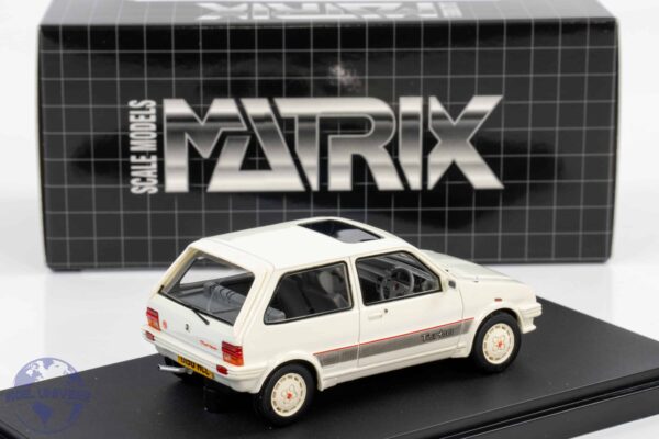 Matrix - 1:43 MG Metro Turbo 1985 White - Limited Edition Resin Model 5 Matrix - 1:43 MG Metro Turbo 1985 White - Limited Edition Resin Model