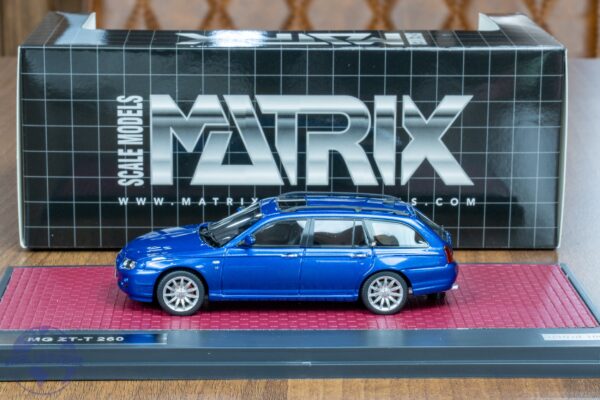 Matrix - 1:43 MG ZT-T 260 V8 Metallic Blue 2004 - Limited Edition Resin Model 7 Matrix - 1:43 MG ZT-T 260 V8 Metallic Blue 2004 - Limited Edition Resin Model