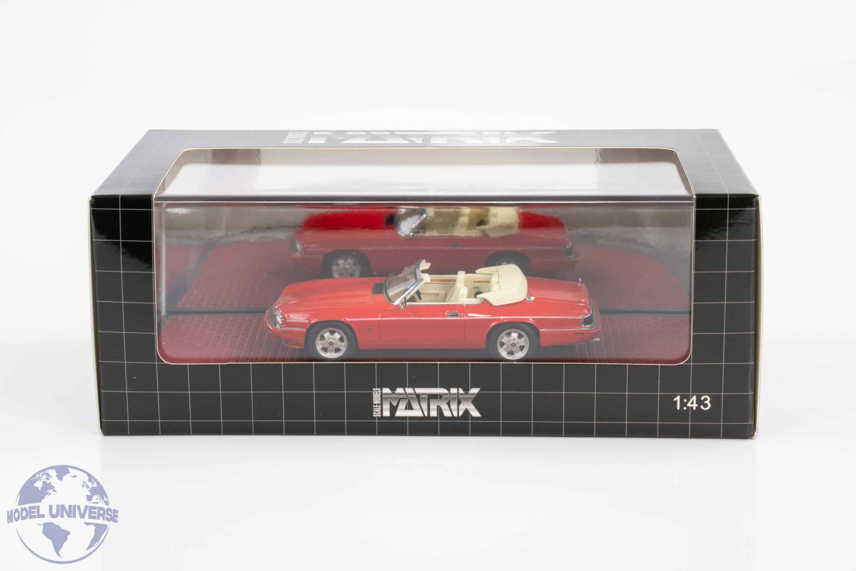 Matrix - 1:43 Jaguar XJS 4.0 Celebration Cabriolet 1995 Red - Limited Edition Resin Model 4 Matrix - 1:43 Jaguar XJS 4.0 Celebration Cabriolet 1995 Red - Limited Edition Resin Model