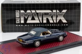 Diecast Model Shop - Model Universe 12 Matrix MX41001 252 Jaguar XJS Blue 1
