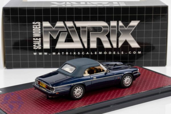 Matrix - 1:43 Jaguar XJS 4.0 Celebration Cabriolet 1995 Blue - Limited Edition Resin Model 5 Matrix - 1:43 Jaguar XJS 4.0 Celebration Cabriolet 1995 Blue - Limited Edition Resin Model