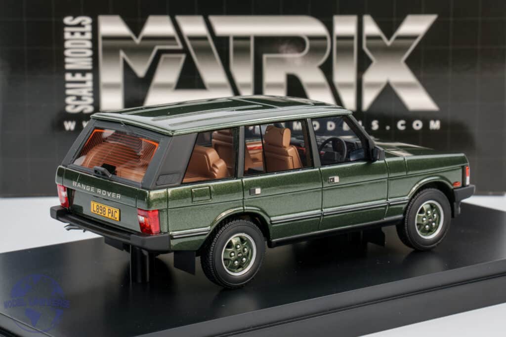 Design Matrix For Rover Matrix - 1:43 Range Rover Vogue LSE Metallic Ardennes Green 1992-1993 ...
