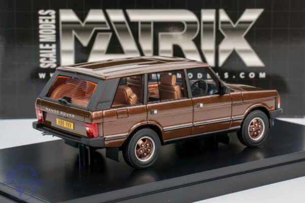 Matrix - 1:43 Range Rover Vogue LSE Metallic Sonoran Brown 1992-1993 - Resin Model