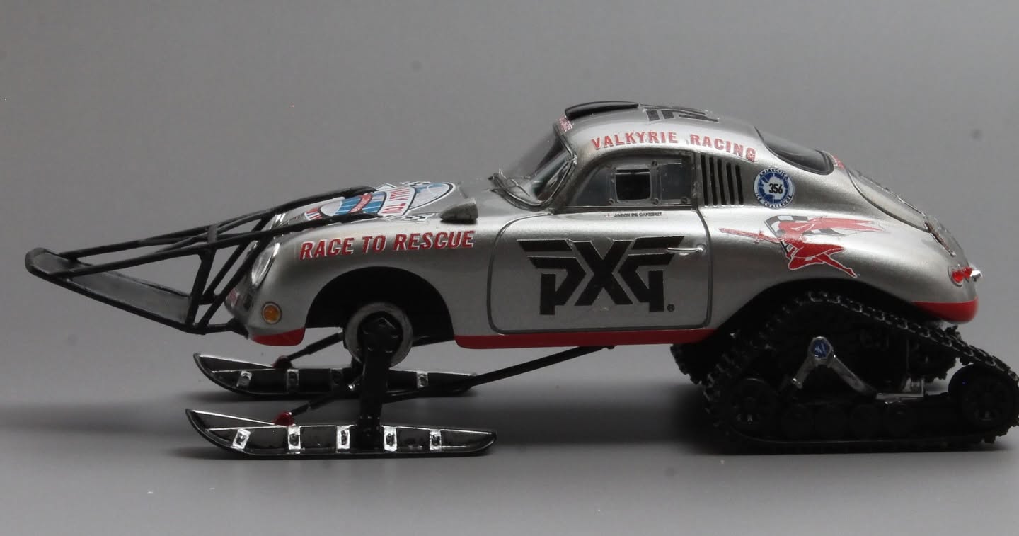 Matrix 1:43 Porsche 356A "Valkyrie Racing" 1956 Antarctica Ice Challenge 2021 (MXR41607-031) Limited Edition Resin Model 6 Matrix 1:43 Porsche 356A "Valkyrie Racing" 1956 Antarctica Ice Challenge 2021 (MXR41607-031) Limited Edition Resin Model - Image 6