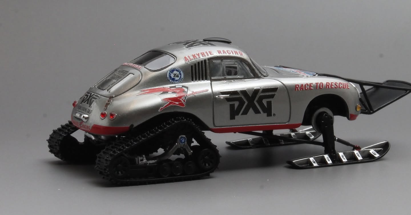 Matrix 1:43 Porsche 356A "Valkyrie Racing" 1956 Antarctica Ice Challenge 2021 (MXR41607-031) Limited Edition Resin Model 2 Matrix 1:43 Porsche 356A "Valkyrie Racing" 1956 Antarctica Ice Challenge 2021 (MXR41607-031) Limited Edition Resin Model - Image 2