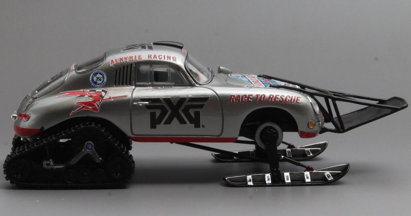 Matrix 1:43 Porsche 356A "Valkyrie Racing" 1956 Antarctica Ice Challenge 2021 (MXR41607-031) Limited Edition Resin Model 4 Matrix 1:43 Porsche 356A "Valkyrie Racing" 1956 Antarctica Ice Challenge 2021 (MXR41607-031) Limited Edition Resin Model - Image 4