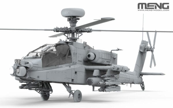 Meng Model QS-004 Apache Longbow Helicopter AH-64D Model Kit