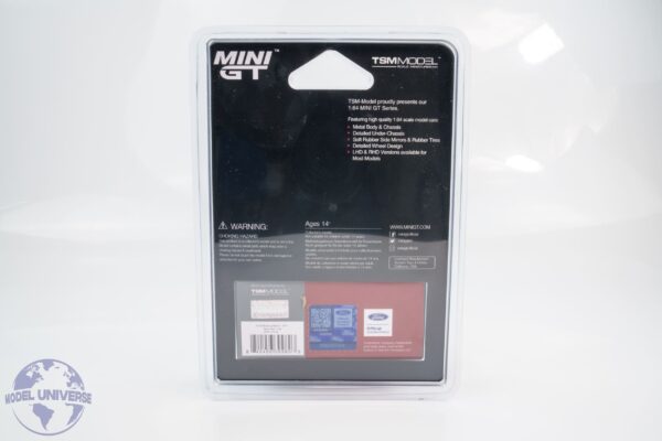MiniGT - 1:64 Ford Mustang Mach1 1971 Race Red - Blister Package - Diecast Model 3 MiniGT - 1:64 Ford Mustang Mach1 1971 Race Red - Blister Package - Diecast Model