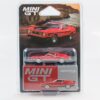 MiniGT - 1:64 Ford Mustang Mach1 1971 Race Red - Blister Package - Diecast Model 31 MiniGT - 1:64 Ford Mustang Mach1 1971 Race Red - Blister Package - Diecast Model
