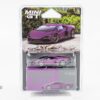 Mini GT - 1:64 Lamborghini Revuelto Viola Matt 30th Anniversary (Blister Edition) - Diecast Model 16 Mini GT MGT01121 BL Lamborghini Revuelto 30th Viola Matt