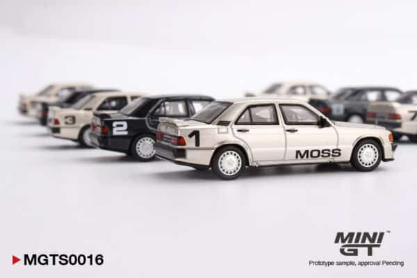Mini GT 1:64 Mercedes-Benz 190E 1984 Nurburgring Race of Champions Set (MGTS0016) Limited Edition Diecast Model Set 8 Mini GT 1:64 Mercedes-Benz 190E 1984 Nurburgring Race of Champions Set (MGTS0016) Limited Edition Diecast Model Set