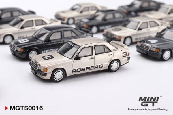 Mini GT 1:64 Mercedes-Benz 190E 1984 Nurburgring Race of Champions Set (MGTS0016) Limited Edition Diecast Model Set 9 Mini GT 1:64 Mercedes-Benz 190E 1984 Nurburgring Race of Champions Set (MGTS0016) Limited Edition Diecast Model Set
