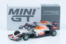 Mini GT - 1:64 Red Bull RB16B No.33 Max Verstappen 2021 Turkish GP - Diecast Model