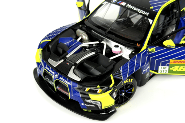 Minichamps 1:18 BMW M4 GT3 EVO Team WRT 1812KM Qatar 2025 V.Rossi, A.Al-Harthy, K.Van Der Linde (110252146) Diecast Model 21 Minichamps 1:18 BMW M4 GT3 EVO Team WRT 1812KM Qatar 2025 V.Rossi, A.Al-Harthy, K.Van Der Linde (110252146) Diecast Model