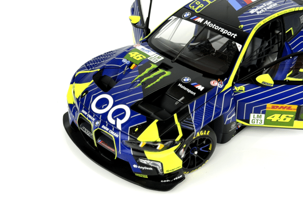 Minichamps 1:18 BMW M4 GT3 EVO Team WRT 1812KM Qatar 2025 V.Rossi, A.Al-Harthy, K.Van Der Linde (110252146) Diecast Model 20 Minichamps 1:18 BMW M4 GT3 EVO Team WRT 1812KM Qatar 2025 V.Rossi, A.Al-Harthy, K.Van Der Linde (110252146) Diecast Model