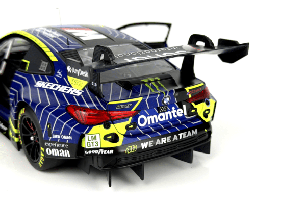 Minichamps 1:18 BMW M4 GT3 EVO Team WRT 1812KM Qatar 2025 V.Rossi, A.Al-Harthy, K.Van Der Linde (110252146) Diecast Model 22 Minichamps 1:18 BMW M4 GT3 EVO Team WRT 1812KM Qatar 2025 V.Rossi, A.Al-Harthy, K.Van Der Linde (110252146) Diecast Model