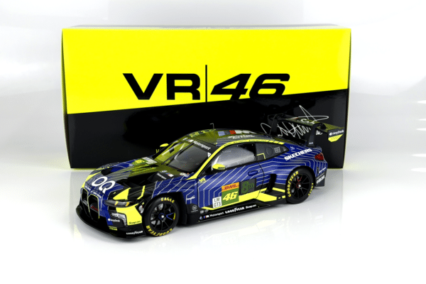 Minichamps 1:18 BMW M4 GT3 EVO Team WRT 1812KM Qatar 2025 V.Rossi, A.Al-Harthy, K.Van Der Linde (110252146) Diecast Model 17 Minichamps 1:18 BMW M4 GT3 EVO Team WRT 1812KM Qatar 2025 V.Rossi, A.Al-Harthy, K.Van Der Linde (110252146) Diecast Model
