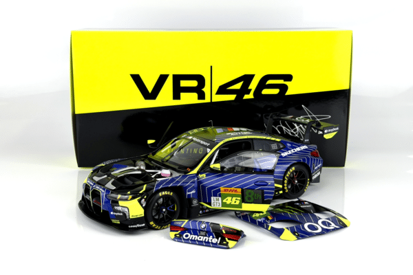 Minichamps 1:18 BMW M4 GT3 EVO Team WRT 1812KM Qatar 2025 V.Rossi, A.Al-Harthy, K.Van Der Linde (110252146) Diecast Model