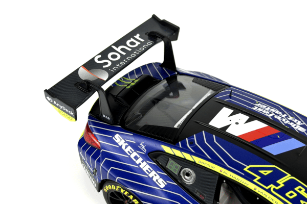 Minichamps 1:18 BMW M4 GT3 EVO Team WRT 1812KM Qatar 2025 V.Rossi, A.Al-Harthy, K.Van Der Linde (110252146) Diecast Model 28 Minichamps 1:18 BMW M4 GT3 EVO Team WRT 1812KM Qatar 2025 V.Rossi, A.Al-Harthy, K.Van Der Linde (110252146) Diecast Model