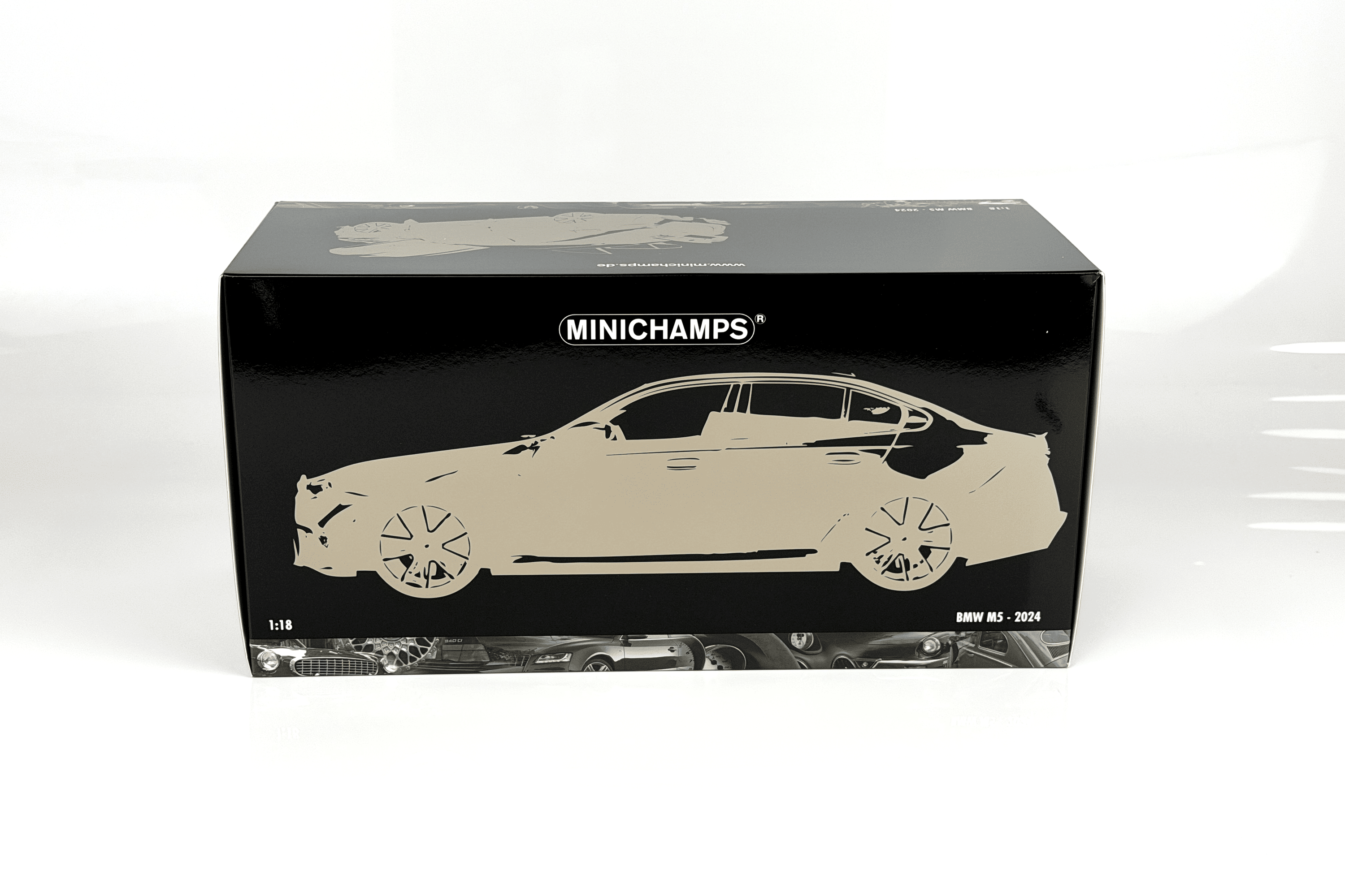 Minichamps 1:18 BMW M5 2024 (G90) 2024 Black (110023801) Diecast Model 16 Minichamps 1:18 BMW M5 2024 (G90) 2024 Black (110023801) Diecast Model - Image 16