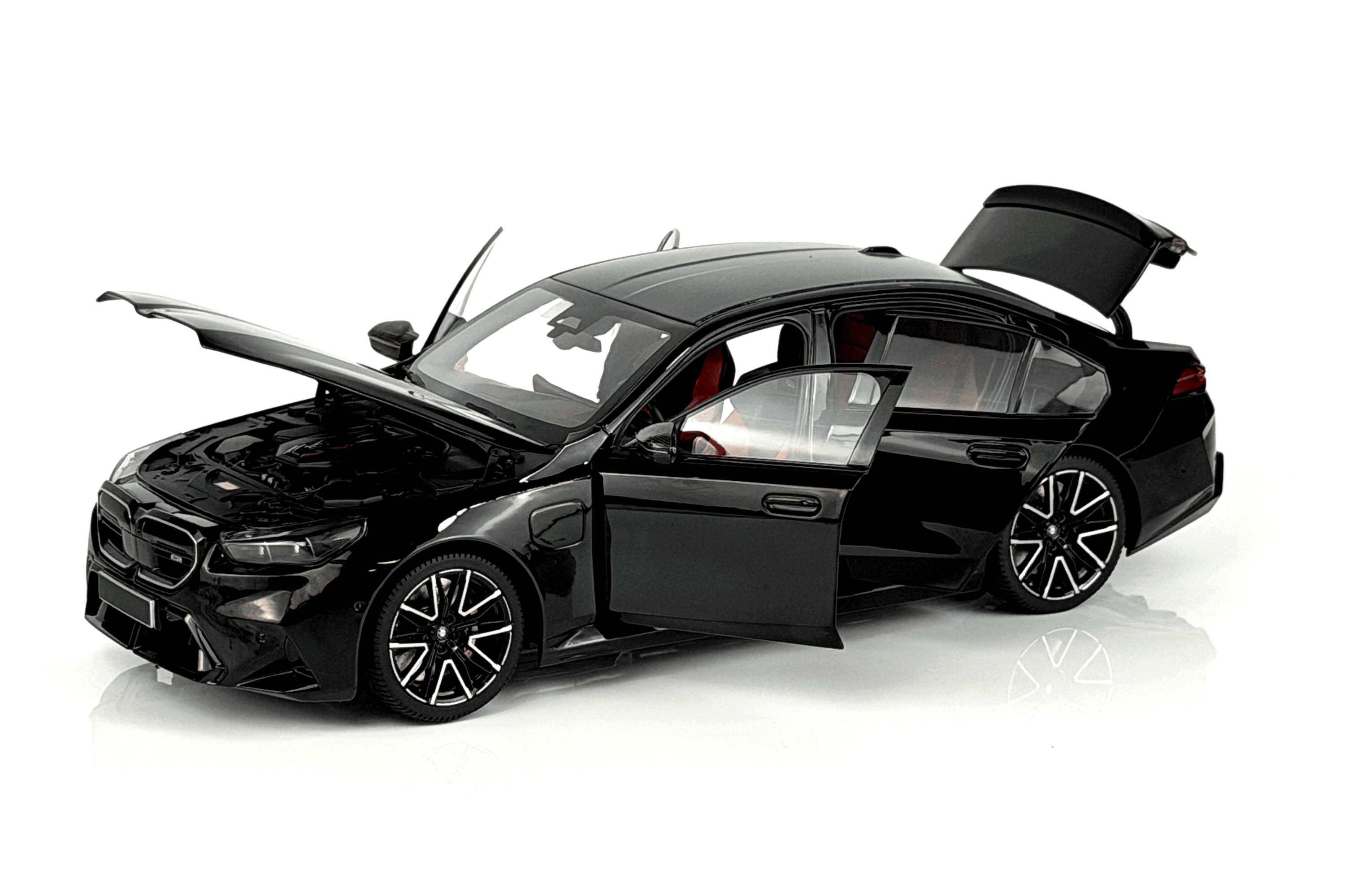 Minichamps 1:18 BMW M5 2024 (G90) 2024 Black (110023801) Diecast Model 5 Minichamps 1:18 BMW M5 2024 (G90) 2024 Black (110023801) Diecast Model - Image 5