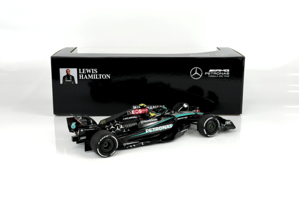 Diecast Model Shop - Model Universe 20 Alternative view of Minichamps 1:18 Mercedes-AMG F1 W15 No.44 Lewis Hamilton Austrian GP 2024 (110241144) Limited Edition Diecast Model