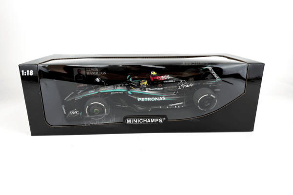 Minichamps 1:18 Mercedes-AMG F1 W15 No.44 Lewis Hamilton Austrian GP 2024 (110241144) Limited Edition Diecast Model 17 Minichamps 1:18 Mercedes-AMG F1 W15 No.44 Lewis Hamilton Austrian GP 2024 (110241144) Limited Edition Diecast Model