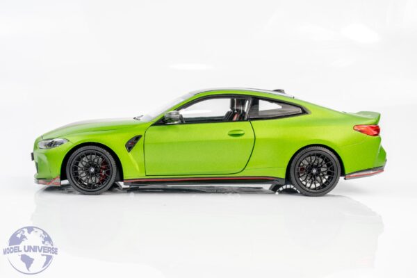 Minichamps - 1:18 BMW M4 CSL Matt Green Metallic 2022 - Diecast Model 21 Minichamps - 1:18 BMW M4 CSL Matt Green Metallic 2022 - Diecast Model
