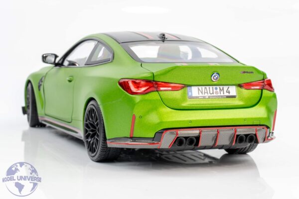 Minichamps - 1:18 BMW M4 CSL Matt Green Metallic 2022 - Diecast Model 20 Minichamps - 1:18 BMW M4 CSL Matt Green Metallic 2022 - Diecast Model