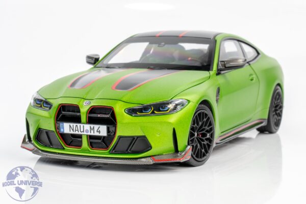 Minichamps - 1:18 BMW M4 CSL Matt Green Metallic 2022 - Diecast Model 19 Minichamps - 1:18 BMW M4 CSL Matt Green Metallic 2022 - Diecast Model