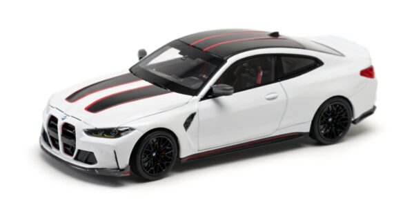 Alternative view of Minichamps 1:18 BMW M4 CSL White 2022 (110023022) Diecast Model