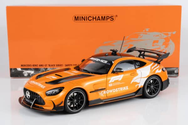 Minichamps 1:18 Mercedes-AMG GT Black Series F1 Safety Car Special Livery British GP 2025 (110032092) Diecast Model 9 Minichamps 1:18 Mercedes-AMG GT Black Series F1 Safety Car Special Livery British GP 2025 (110032092) Diecast Model