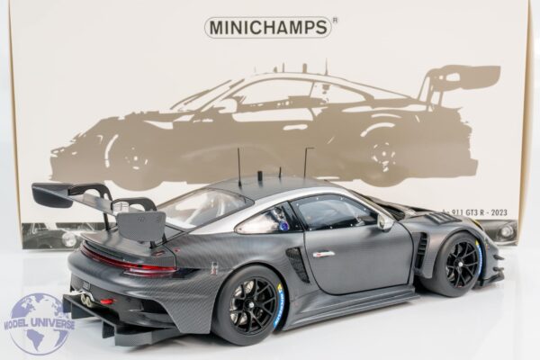 Minichamps - 1:18 Porsche 911 (992) GT3 R Customer Delivery Version Carbon 2024 - Limited Edition Diecast Model 18 Minichamps - 1:18 Porsche 911 (992) GT3 R Customer Delivery Version Carbon 2024 - Limited Edition Diecast Model