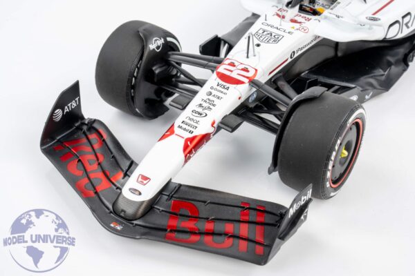 Minichamps - 1:18 Red Bull Racing RB21 No.22 Yuki Tsunoda - Japanese GP 2025 Special White Tribute Livery - Limited Edition Diecast Model 12 Minichamps - 1:18 Red Bull Racing RB21 No.22 Yuki Tsunoda - Japanese GP 2025 Special White Tribute Livery - Limited Edition Diecast Model