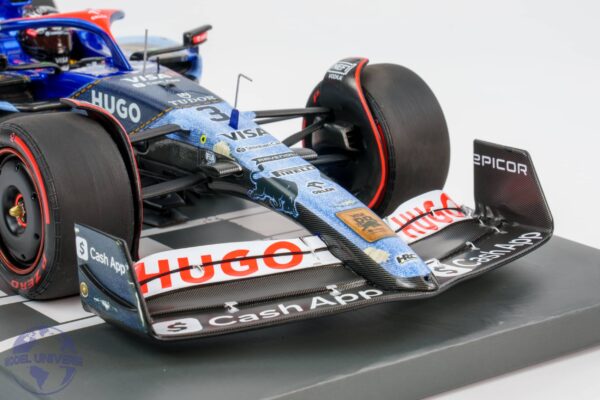 Minichamps - 1:18 Visa Cash App RB VCARB01 Daniel Ricciardo Last Race 2024 Singapore GP - Limited Edition Resin Model 14 Minichamps - 1:18 Visa Cash App RB VCARB01 Daniel Ricciardo Last Race 2024 Singapore GP - Limited Edition Resin Model